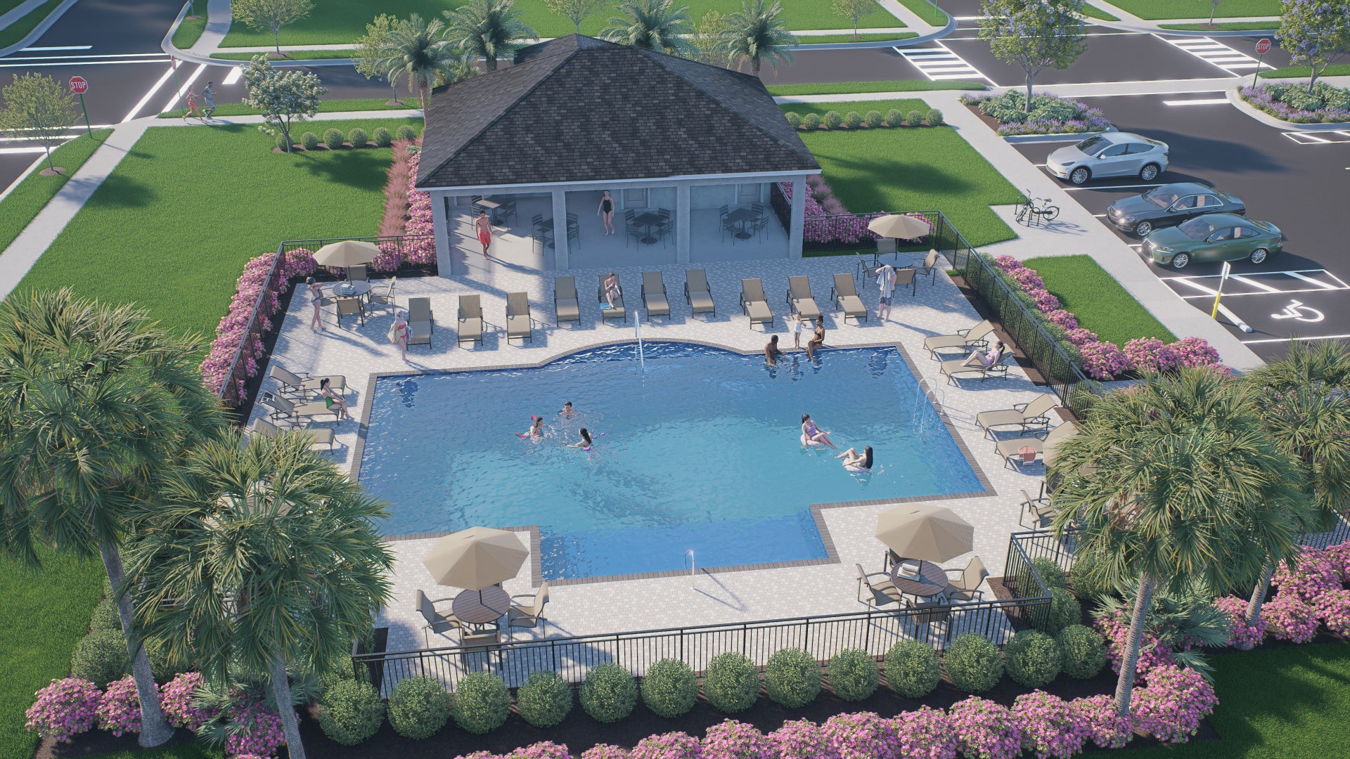 Leela Reserve Cabana and Pool 2. Leela Reserve New Homes in Tavares, FL