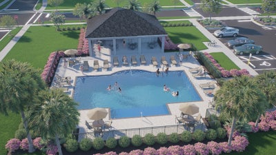Leela Reserve Cabana and Pool 2. New Homes in Tavares, FL
