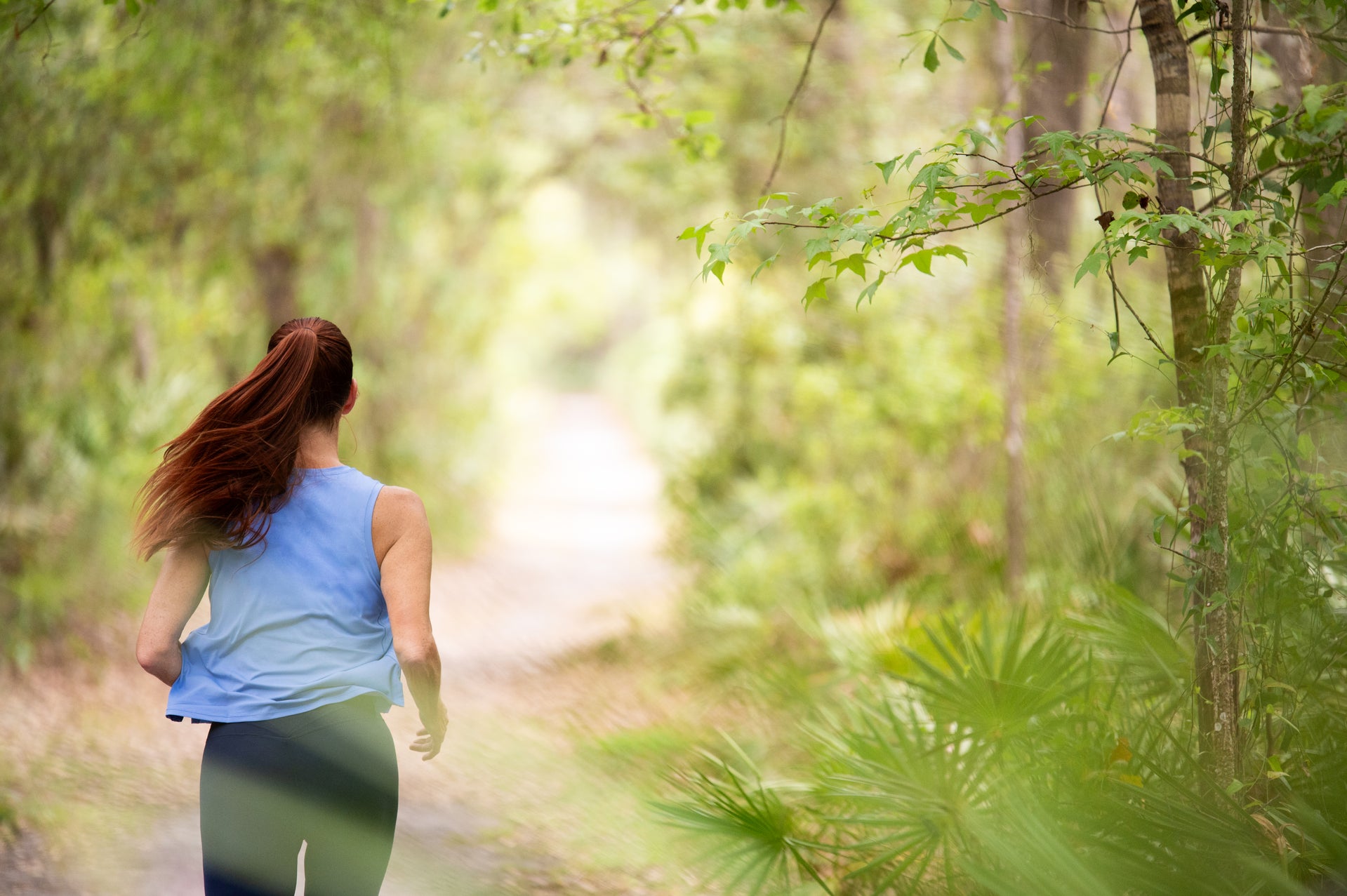 Two Rivers trails. Tamarack at Two Rivers New Homes in Zephyrhills, FL