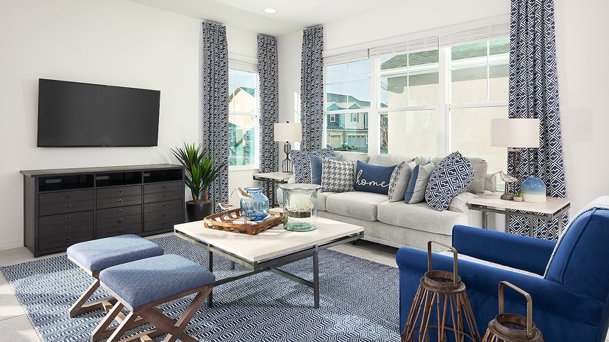 Adams Living Room. Apopka, FL New Homes