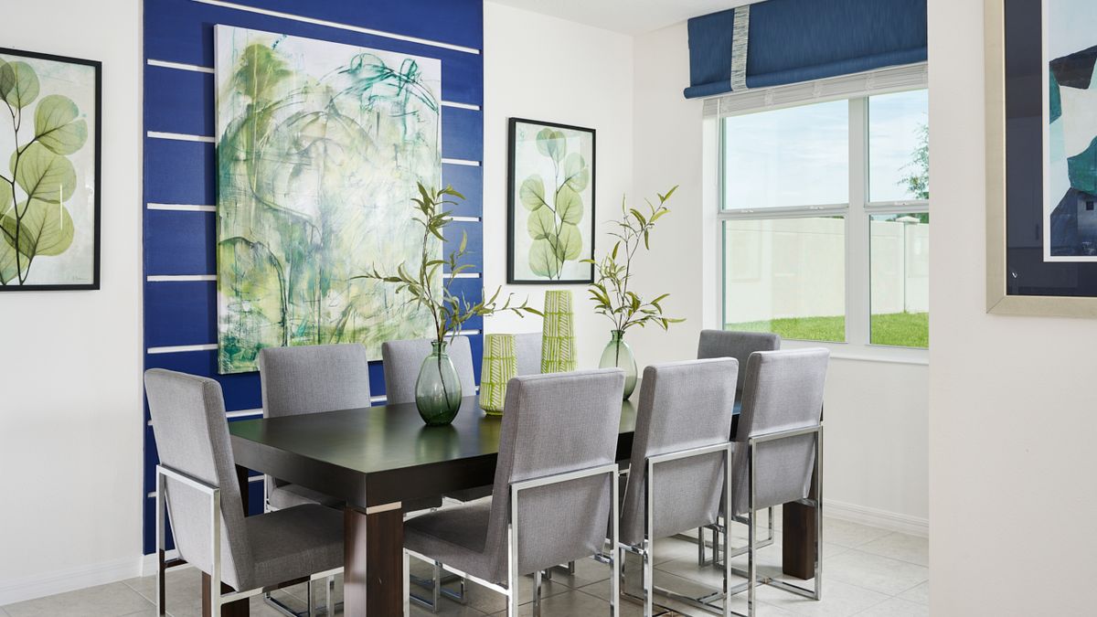 Evolve Dining Room. Tavares, FL New Homes