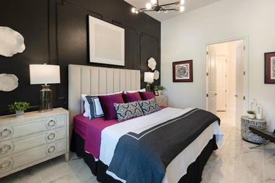 Waterfall Bedroom. Paradiso Grande Resort New Homes in Orlando, FL