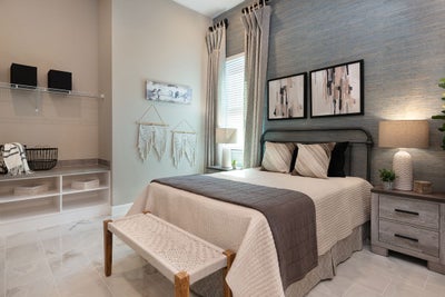Waterfall Bedroom. New Homes in Orlando, FL