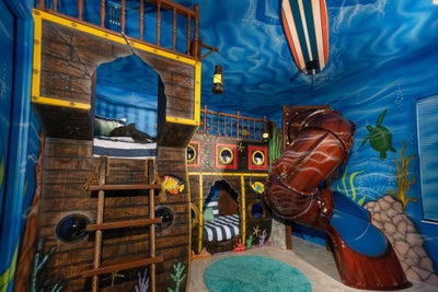 Waterfall Kids Bedroom. Paradiso Grande Resort New Homes in Orlando, FL