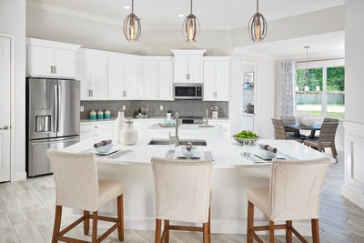 Teton Kitchen. Tamarack at Two Rivers New Homes in Zephyrhills, FL