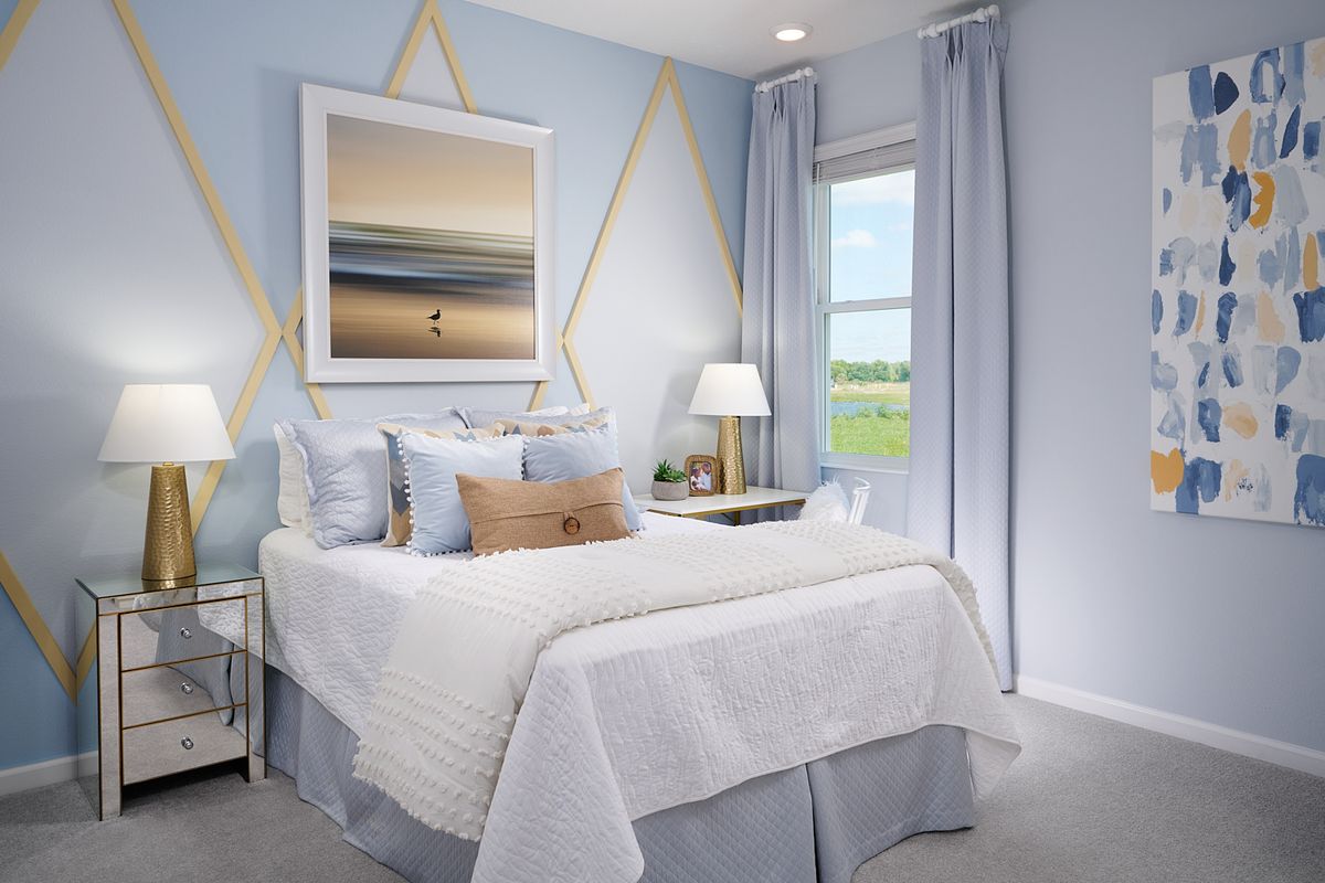 Margate II Bedroom. Zephyrhills, FL New Homes