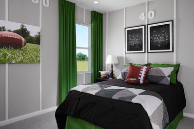 Margate II Bedroom. Tamarack at Two Rivers New Homes in Zephyrhills, FL