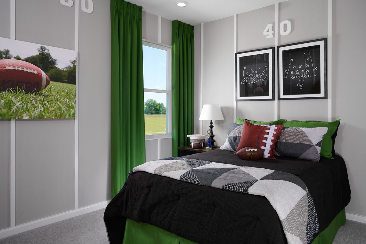 Margate II Bedroom. New Homes in Zephyrhills, FL