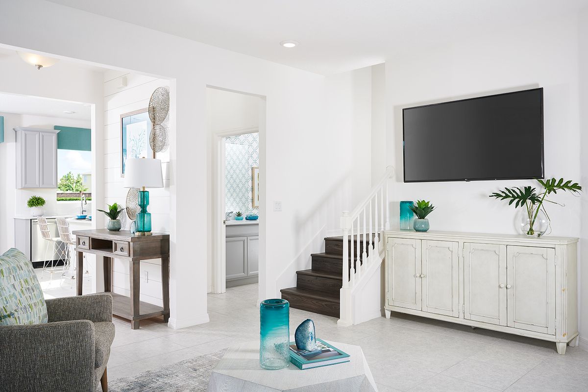 Lincoln Stairway. Orange City, FL New Homes