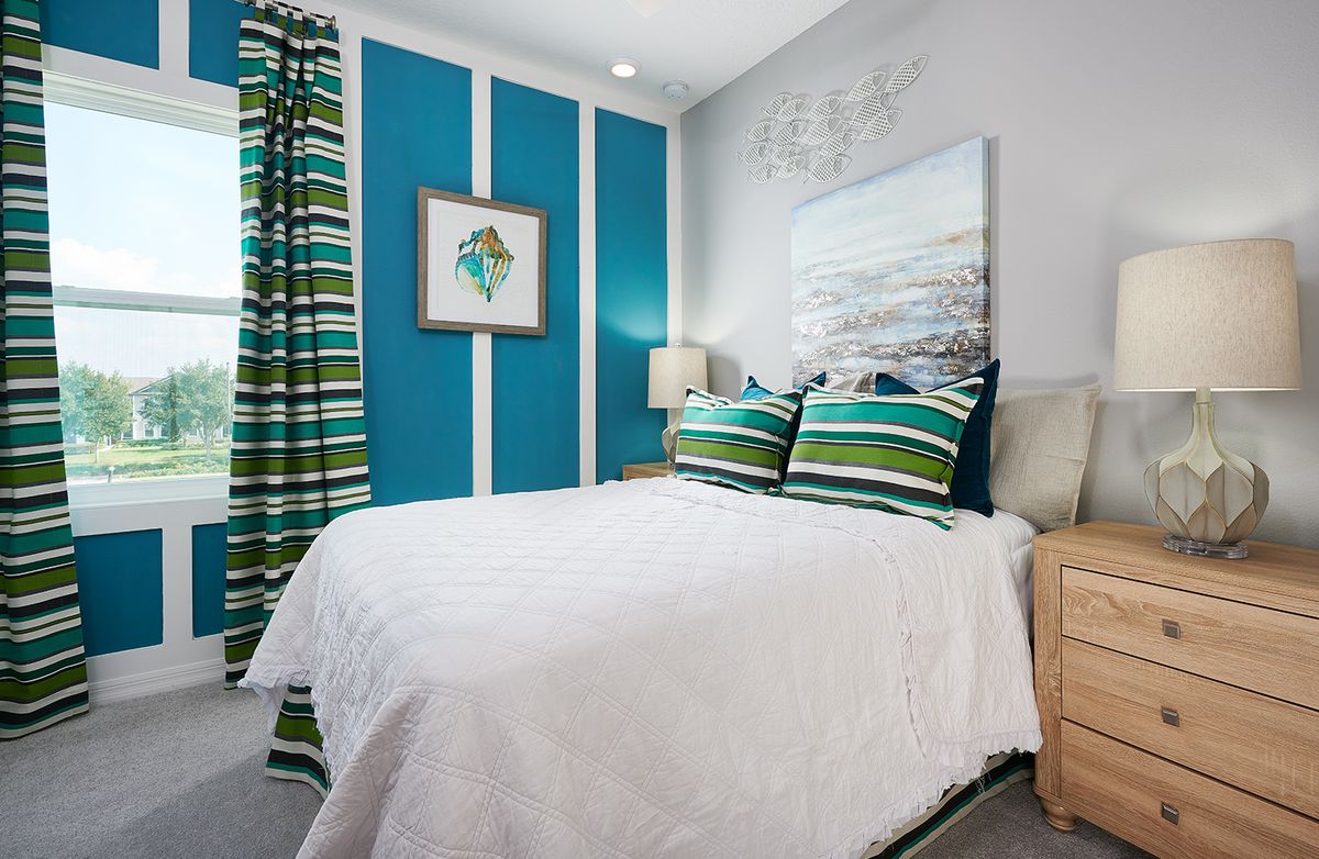 Lincoln Bedroom 3. Orange City, FL New Homes