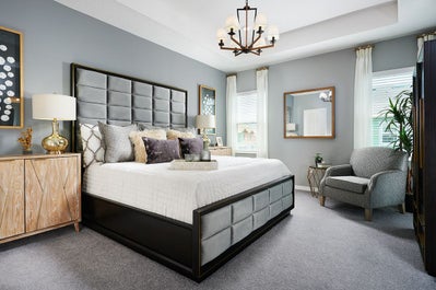 Washington Primary Bedroom. Orange City, FL New Homes