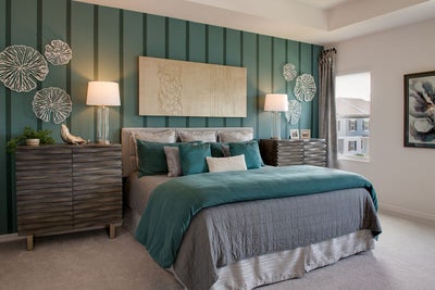 Washington Primary Bedroom. New Homes in Saint Cloud, FL