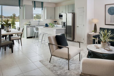 Washington Living Room. New Homes in Punta Gorda, FL