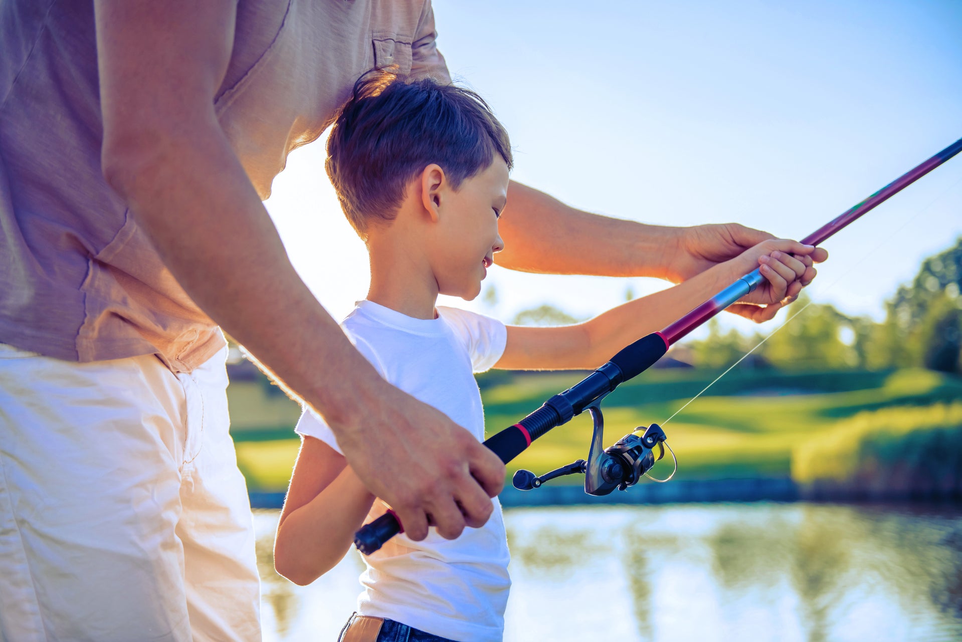 FatherSon_Fishing. Fruitland Park, FL New Homes