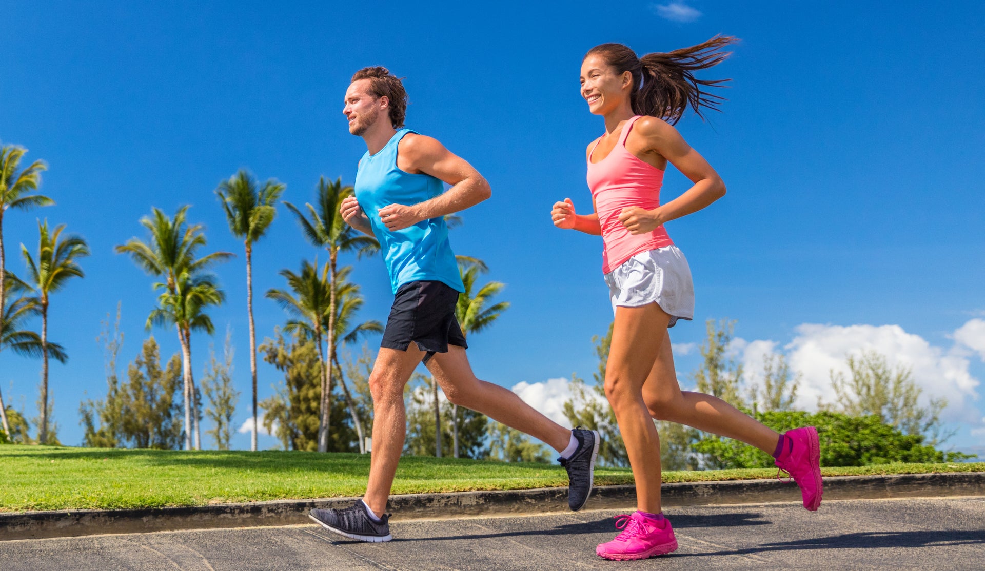 Jogging Running. Leela Reserve New Homes in Tavares, FL