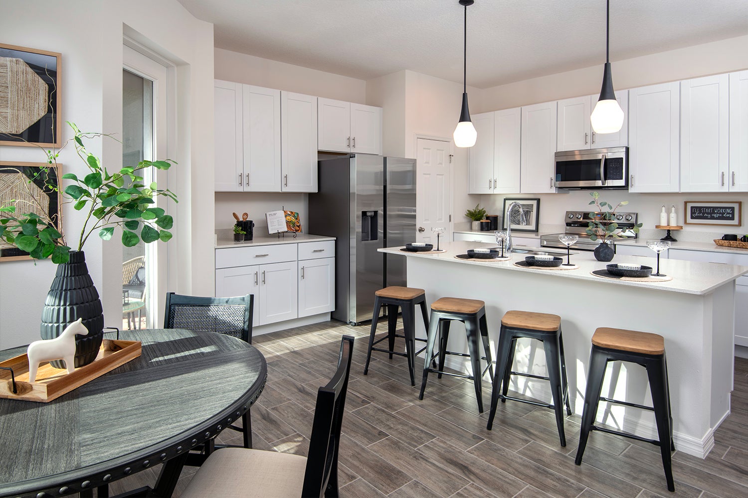 Tyler Kitchen. The Residences at Emerson Park New Homes in Apopka, FL