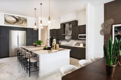 Kitchen - Waterfall. Elevated at Sonoma Resort New Homes in Kissimmee, FL