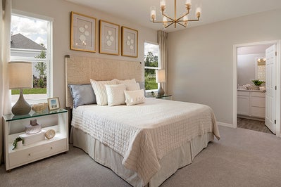 Prosper Primary Bedroom. Liberty Station New Homes in Orange City, FL