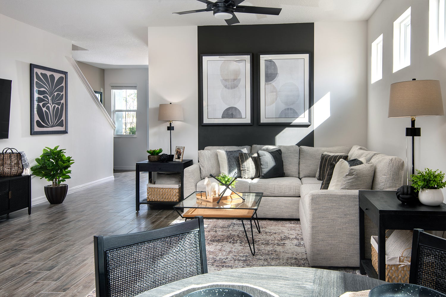 Tyler Living Room. Apopka, FL New Homes