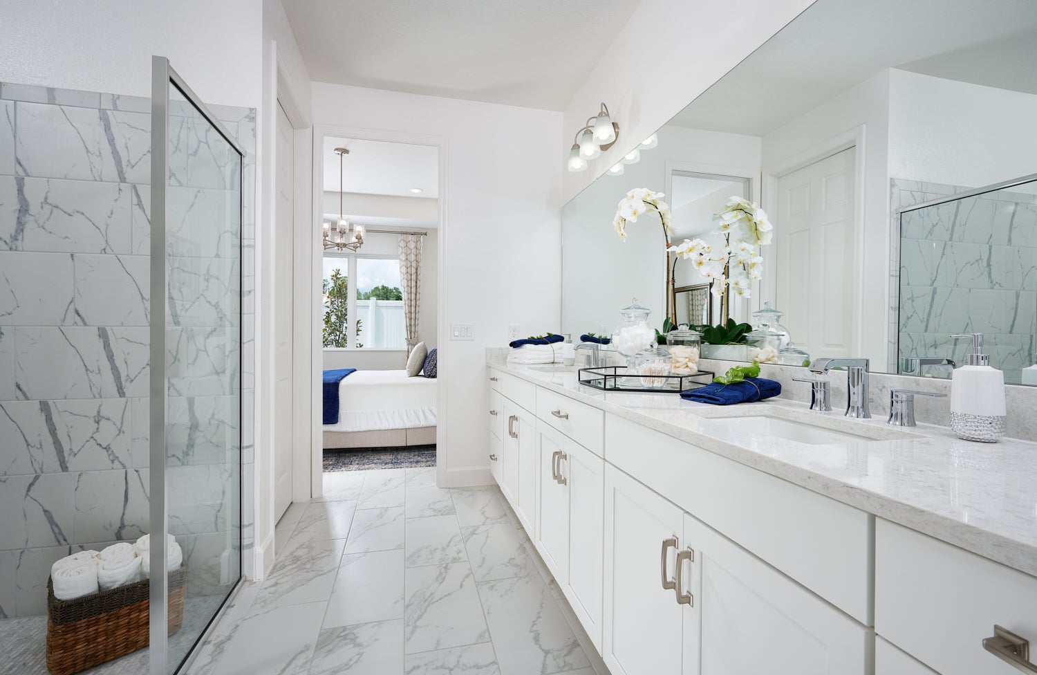 Atlantic Primary Bathroom Terra Largo Villas. New Homes in Tavares, FL