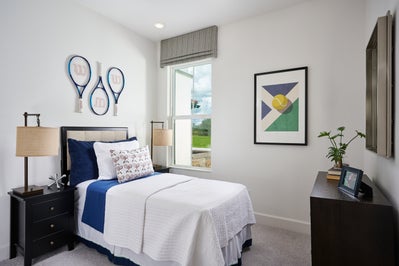 TerraLargo Paired Villa Atlantic Bed. New Homes in Tavares, FL