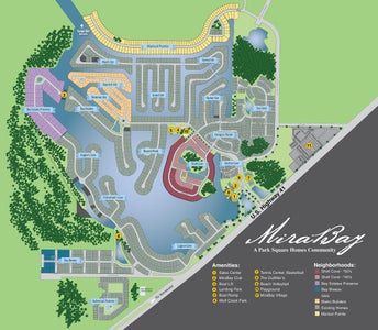 MiraBay Community Map. Apollo Beach, FL New Homes