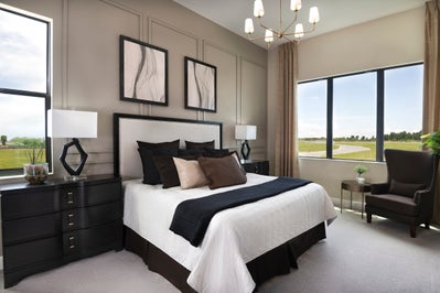 Primary Bedroom - Waterfall. New Homes in Kissimmee, FL