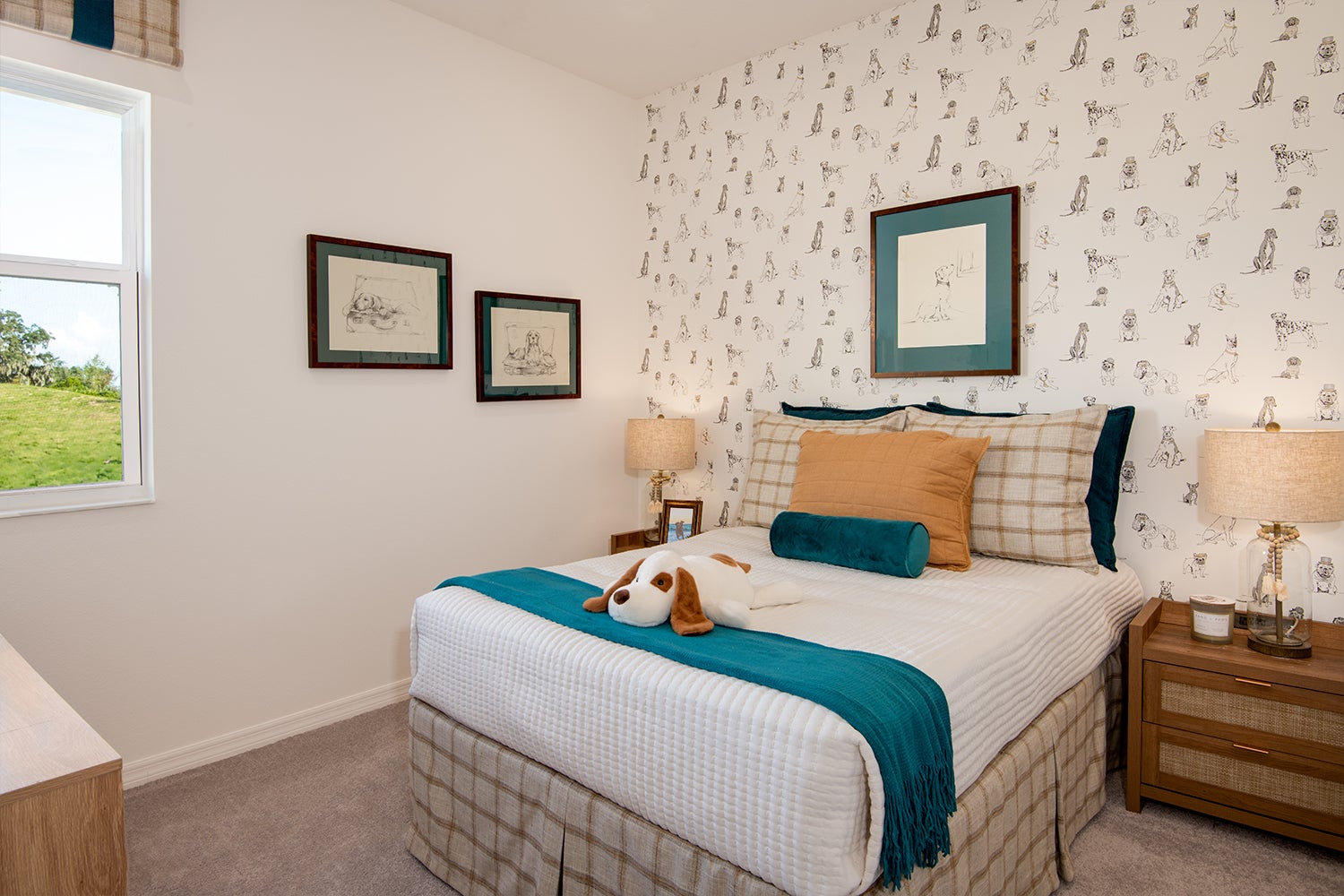 Twisted Oaks Hampton Bedroom. New Homes in Wildwood, FL