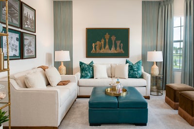 Twisted Oaks Hampton II Study. New Homes in Wildwood, FL