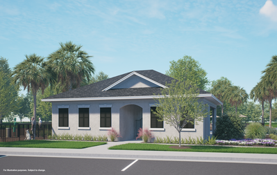 Community Cabana. The Residences at Emerson Park New Homes in Apopka, FL